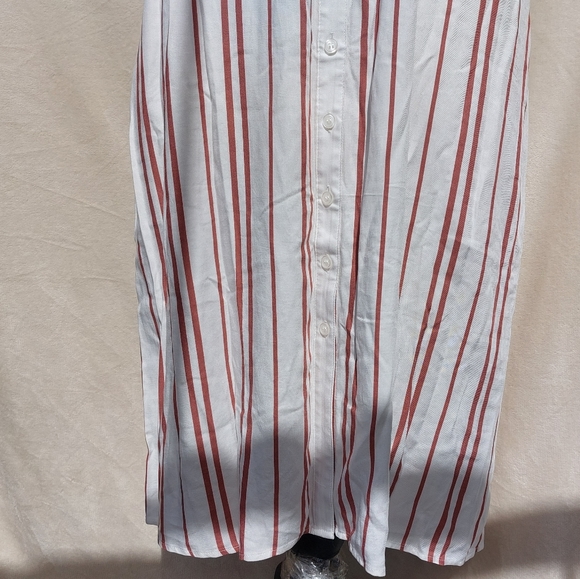 Thyme maternity dress button up draw string Size M - Picture 2 of 8